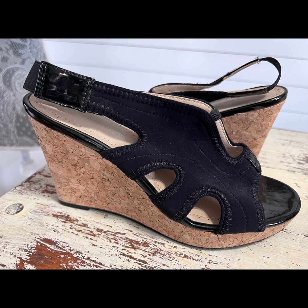 Adrienne Vittadini Sandals -  Like New - Size 7.5